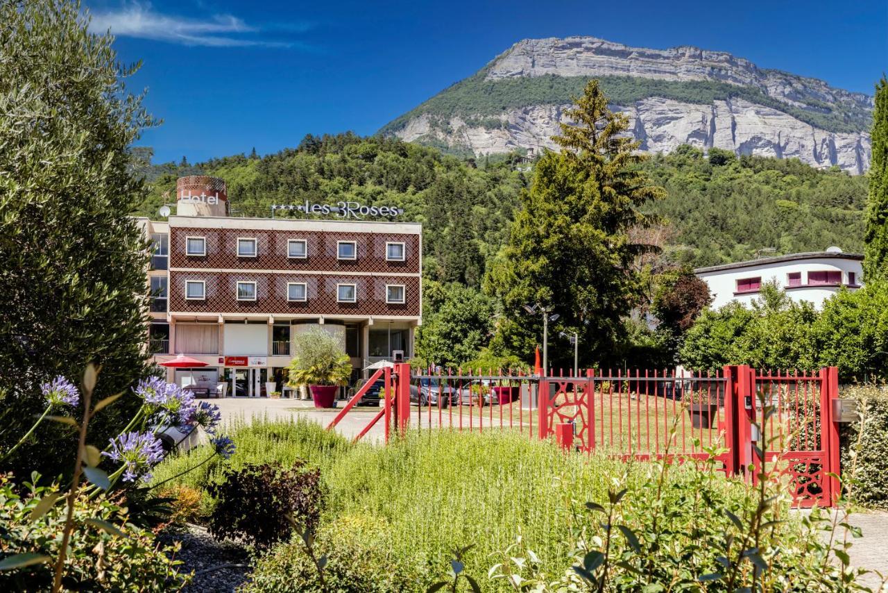 Hotel Les Trois Roses, Meylan Grenoble The Originals Boutique Exterior photo