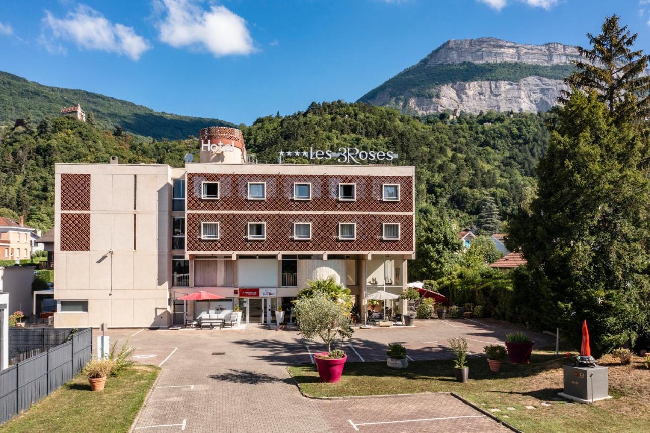 Hotel Les Trois Roses, Meylan Grenoble The Originals Boutique Exterior photo